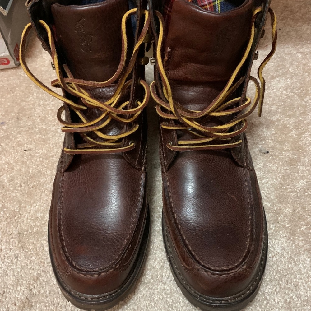 Polo Boot Veg. Tumbled Pull- up